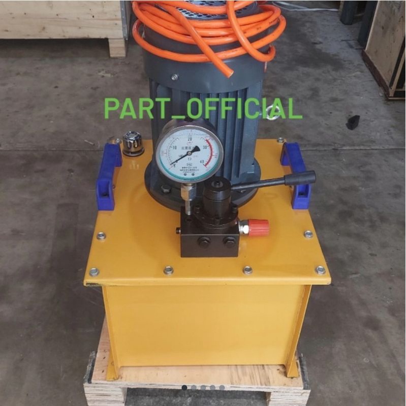 Jual HYDRAULIC POWERPACK ELEKTRIC PUMP 40L- 25MPA ( 3 PHASE ) | Shopee ...