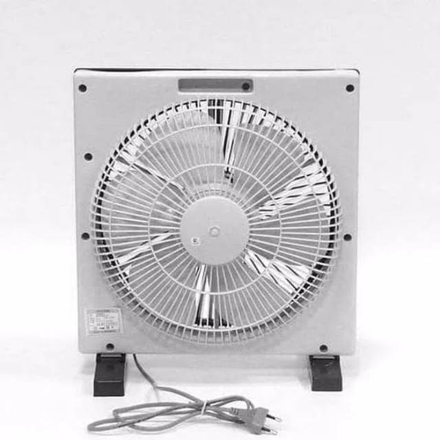Jual Regency Box Fan Kipas Kotak 12 Inch Desk Fan Plastik Warna Abu abu ...