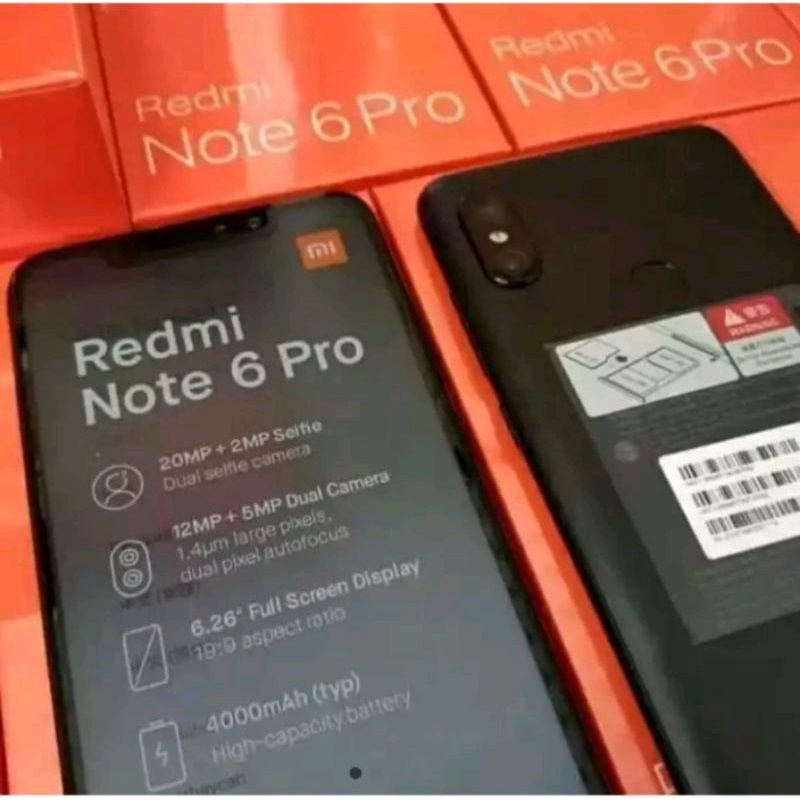 Jual Redmi Not 6 Pro / Redmi 6 / Redmi 6a Fullset Mullus Garansi Resmi ...