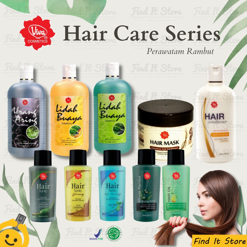 Jual Viva Perawatan Rambut | Hair Care Series | Shampoo | Kondisioner ...