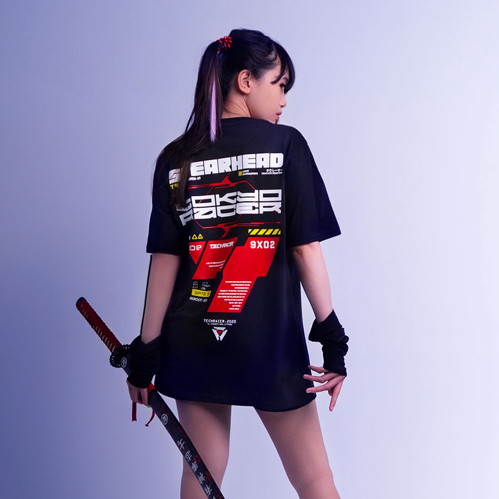 Jual TECHRACER - Tokyo Racer 01 - Tshirt 24s | Shopee Indonesia