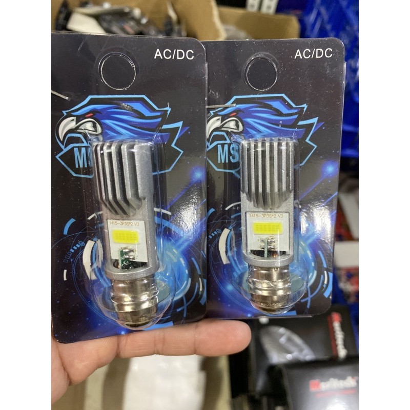 Jual Lampu Led Ac Dc Bebek Matic Universal All Motor 2sisi Led Putih ...