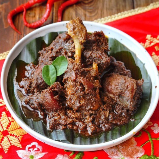 Jual RENDANG AYAM KAMPUNG 250 gr UNI LILI KHAS MINANG ASLI PADANG ...