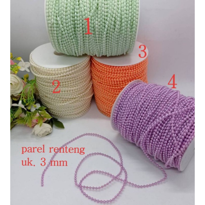 Jual 5 meter parel renteng 3 mm | Shopee Indonesia