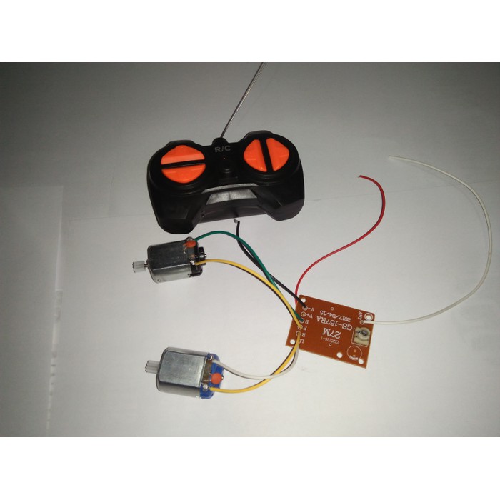Jual Modul mobil RC / Remot Control & Receiver+Bonus Dinamo 4channel ...