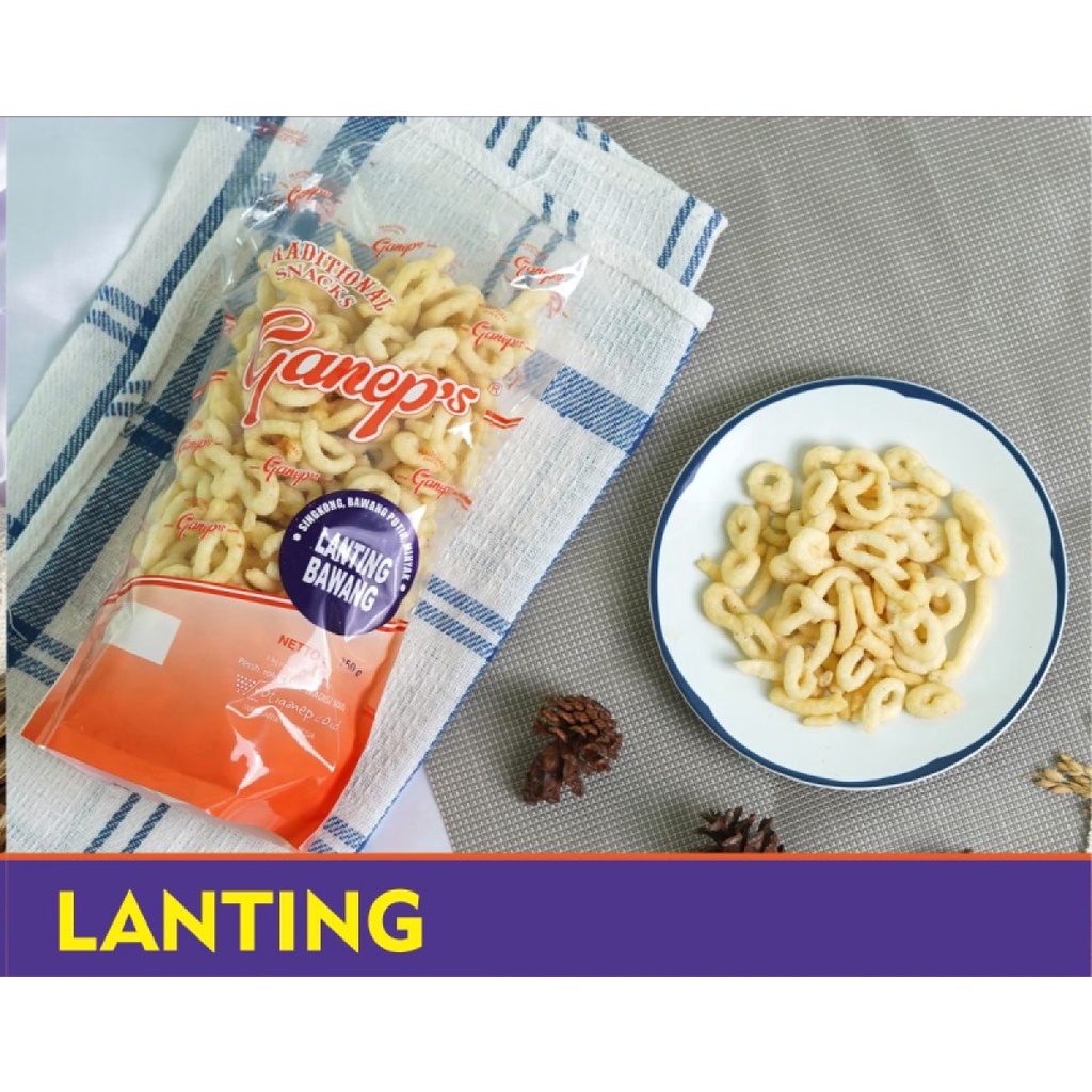 Jual Lanting 250gr Snack Camilan Renyah Oleh -Oleh Khas Solo | Shopee ...