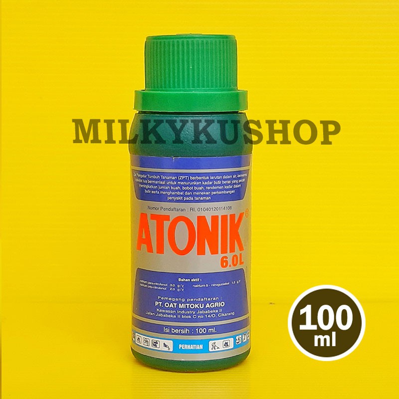 Jual ATONIK 6.0 L 100 ML PUPUK CAIR HORMON ZPT ZAT PENGATUR TUMBUH ...