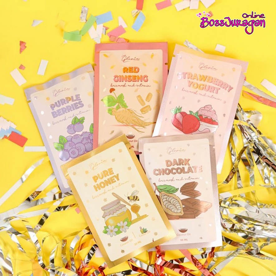 Jual (BOSS) LEA GLORIA HAIR MASK AND VITAMIN - MASKER RAMBUR LEA GLORIA ...