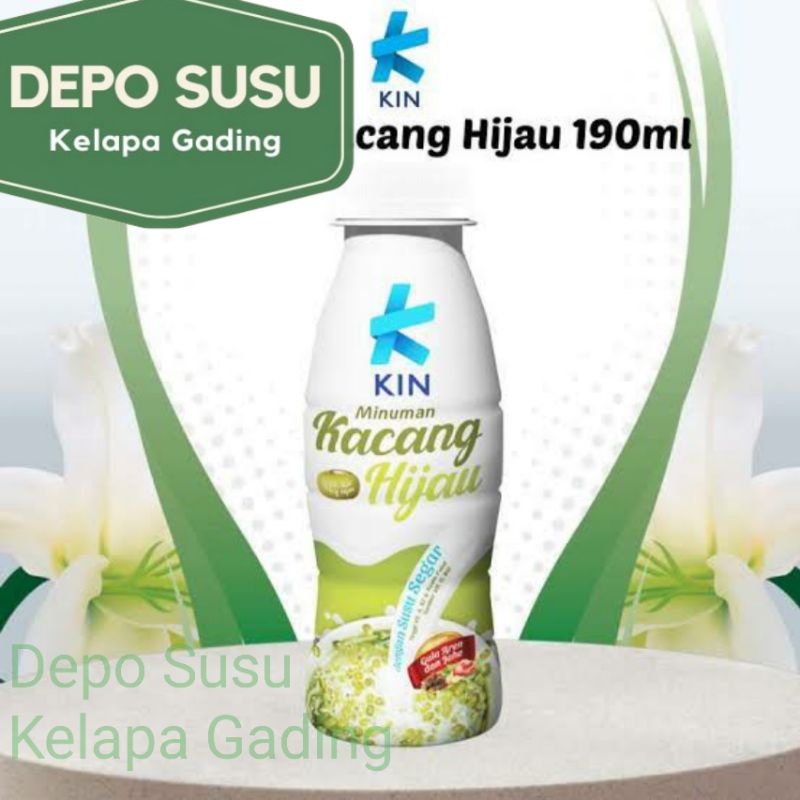 Jual Kin Susu Kacang Hijau 190ml | Minuman Mung Bean Ijo 190 ml Sehat ...