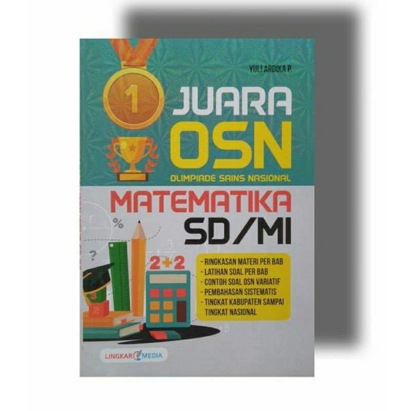 Jual Buku Pelajaran Juara OSN (Olimpiade Sains Nasional) Matematika SD ...