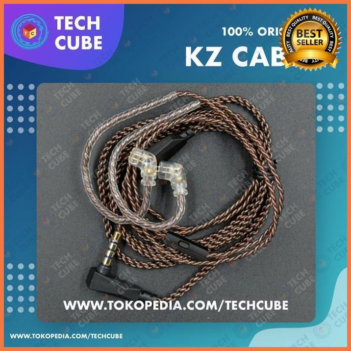 Jual KABEL KZ CABLE KZ UPGRADE COPPER SILVER TYPE C ZSN PRO ZS10 MIC
