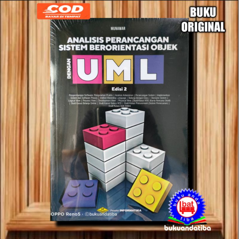 Jual ANALISIS PERANCANGAN SISTEM BERORIENTASI OBJEK Dengan UML UNIFIED ...