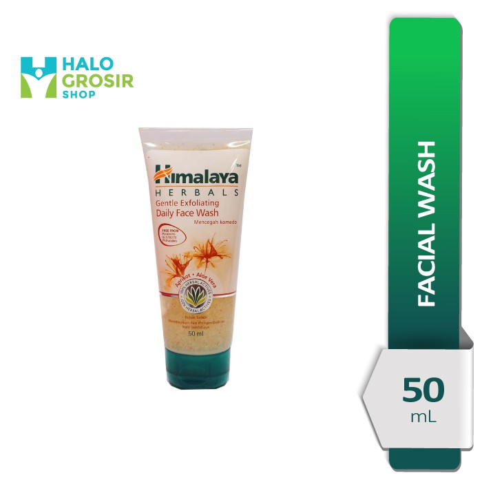 Jual Himalaya Herbals Gentle Exfoliating Daily Face Wash 50ML | Shopee ...