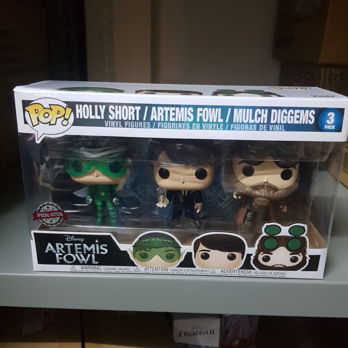 Funko Pop! Artemis Fowl - Artemis, Mulch and Holly - 3-Pack