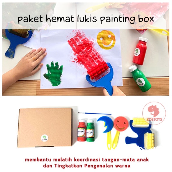 Jual Zoetoys Paket Hemat Lukis Painting Box Giotto Cari Bingkisan