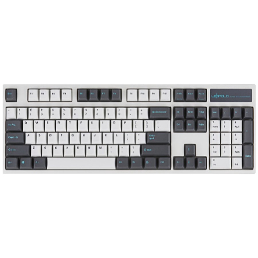 Jual Leopold FC900R White/Gray PD Double Shot PBT Mechanical Keyboard ...