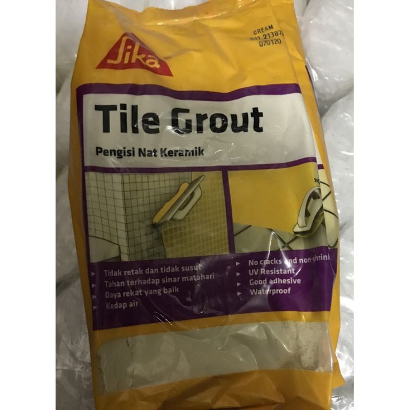 Jual Sika Tile Grout Kg Sika Nat Keramik Semen Pengisi Nat Granit Keramik Ubin Tegel Tehel