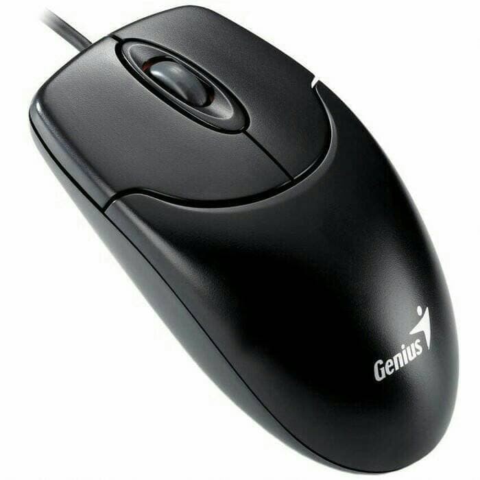 Jual Mouse Genius Net Scroll 120 (Black) | Shopee Indonesia