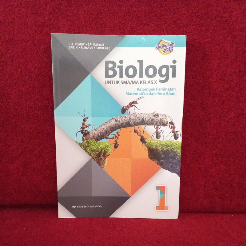 Jual Buku Pelajaran - Biologi 1 Untuk SMA/MA Kelas X (Kurtilas ...