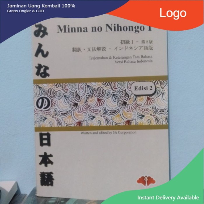 Jual MINNA NO NIHONGO 1 EDISI 2 | Shopee Indonesia