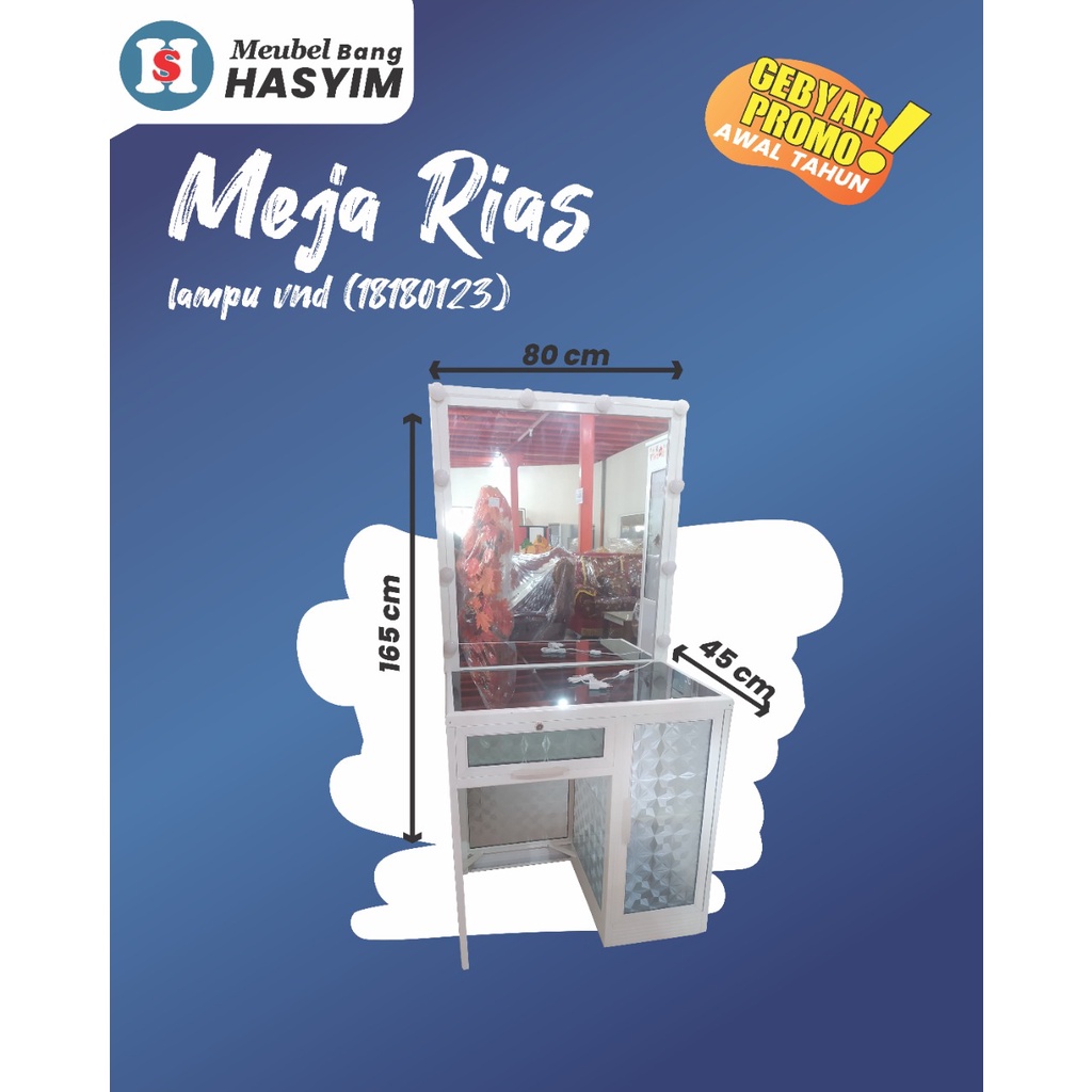 Jual MEJA RIAS LAMPU VND | MEJA RIAS ALUMUNIUM | MEJA RIAS MINIMALIS ...