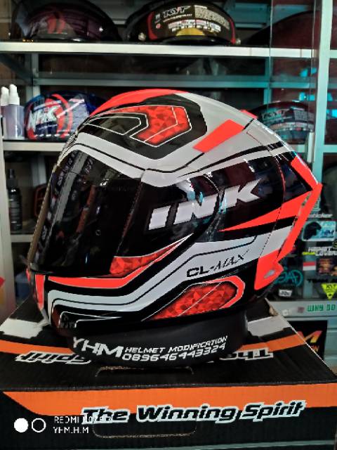 Jual Helm INK CL Max Fullset orian atau full acc | Shopee Indonesia