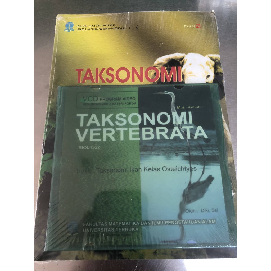 Jual Modul/Buku Universitas Terbuka BIOL 4322 TAKSONOMI VERTEBRATA ...