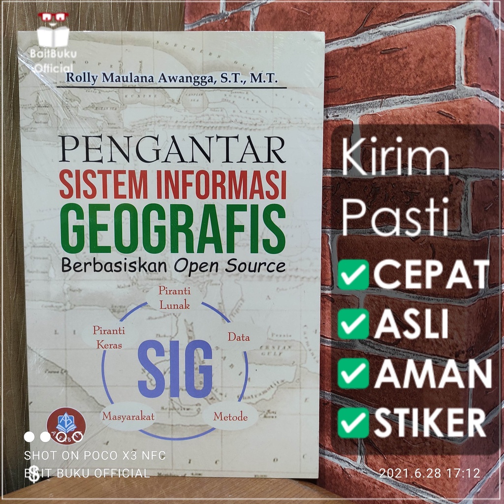 Jual Pengantar Sistem Informasi Geografis Berbasiskan Open Source ...