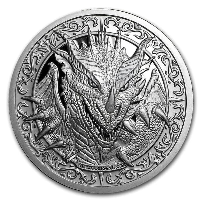 perak dalam bentuk koin yang siap dijual kembali