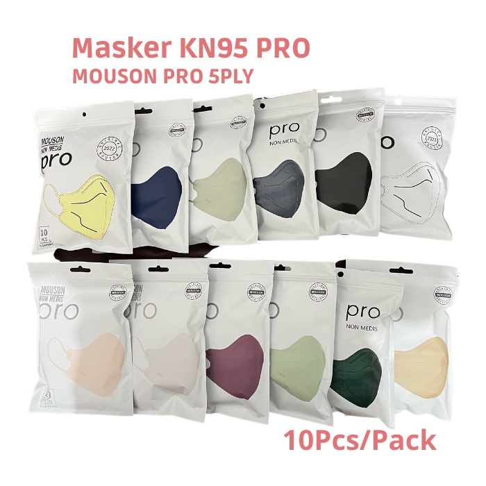 Jual Mouson Masker Kn Mouson Pro Ply Isi Pcs Shopee Indonesia