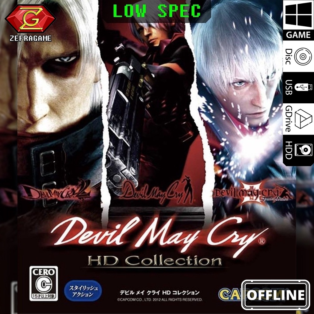 Jual DEVIL MAY CRY 1-3 HD Edition PC Full Version/DMC 1/DMC 2/DMC 3/DMC ...