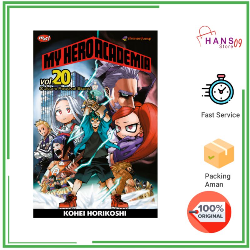 Jual My Hero Academia Volume 20 | Shopee Indonesia