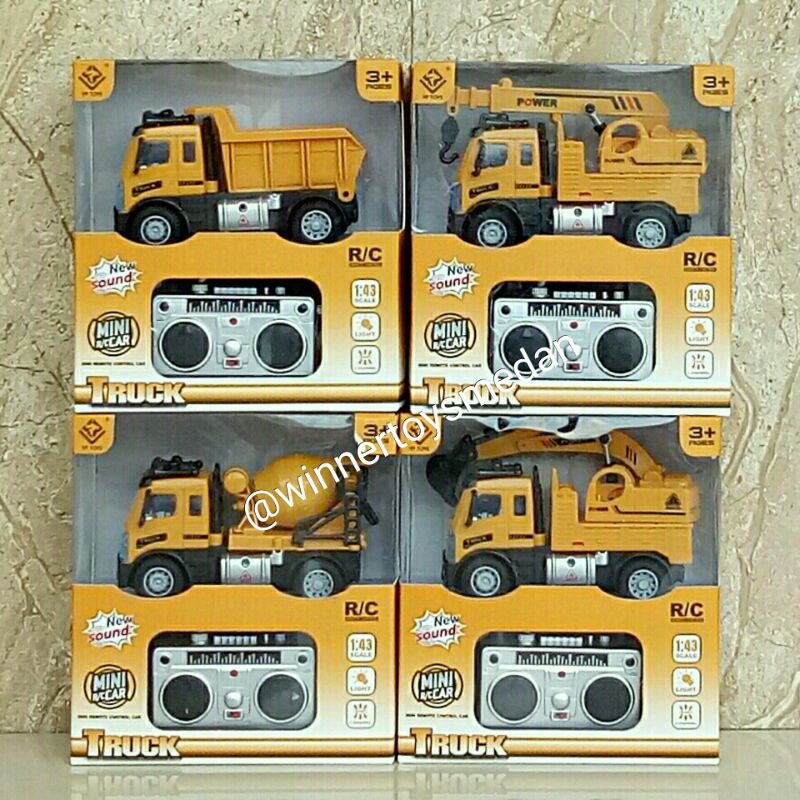 Jual Truck Mini RC Car / Mini Mobil Truck Remote Control | Shopee Indonesia