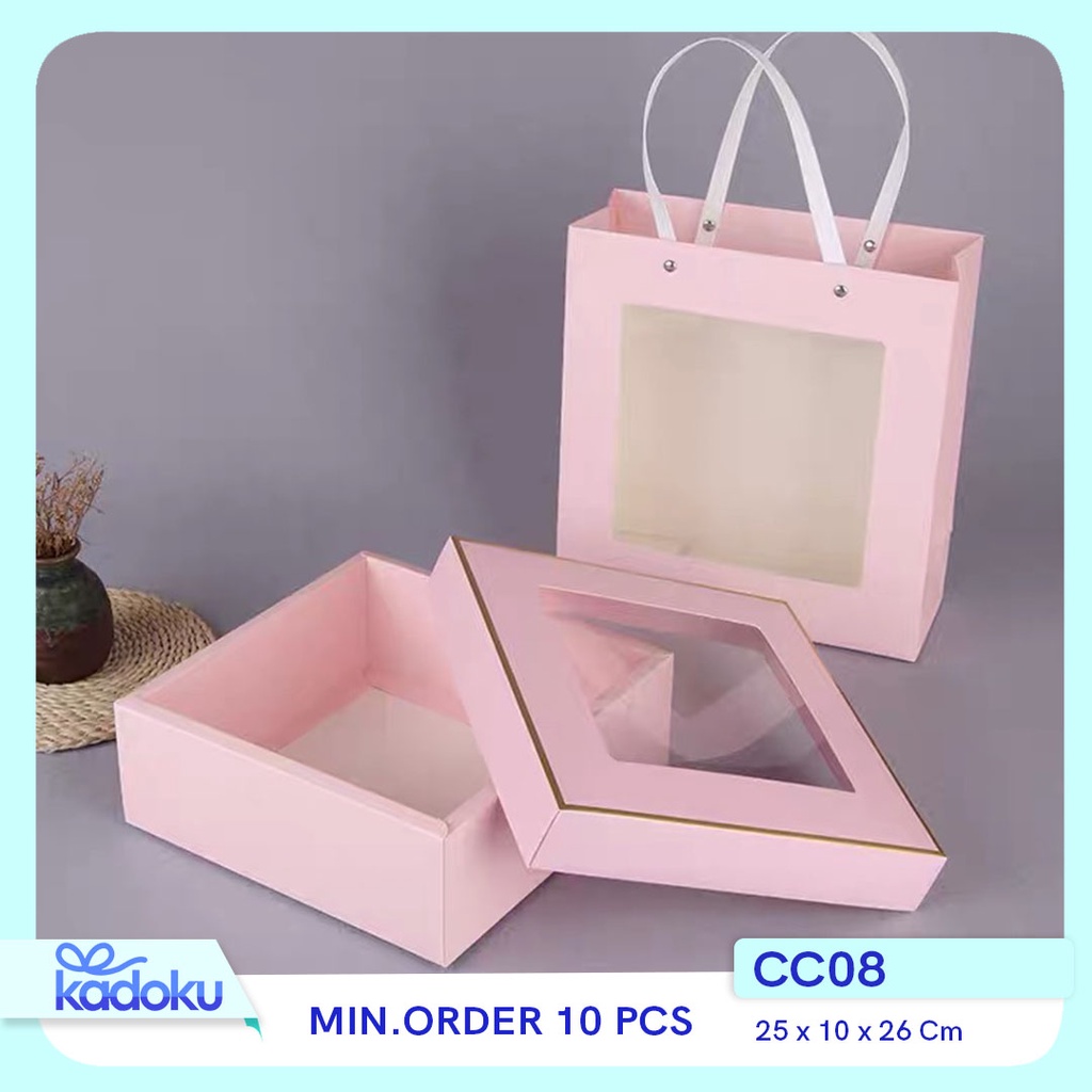 Jual Paperbag set box / Box souvenir / Box gift / Box hampers I CC08