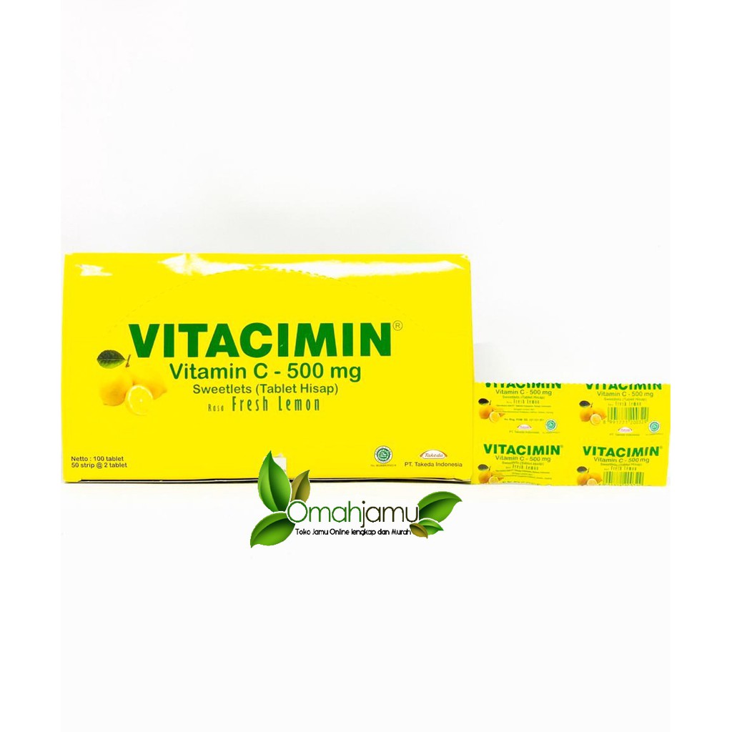 Jual Vitacimin Tablet Hisap Vitamin C Shopee Indonesia