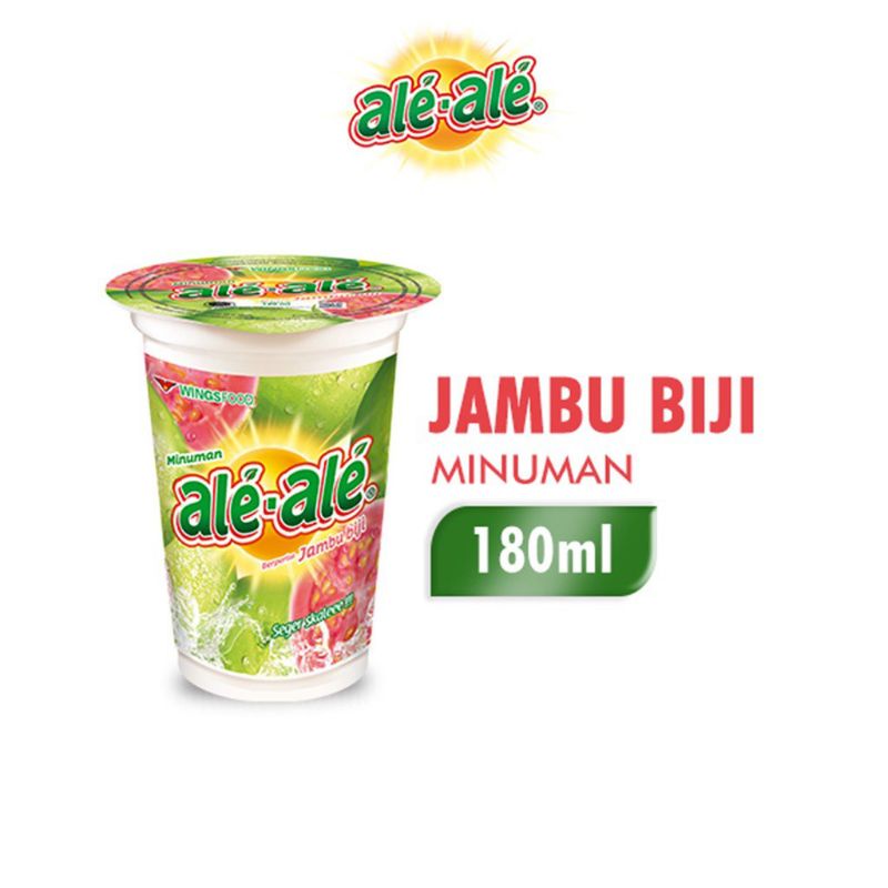 Jual Ale Ale Jambu Biji 24 Cups X 180 Ml Shopee Indonesia 4040