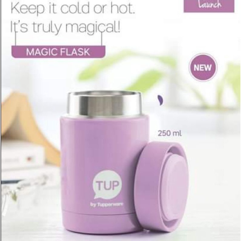 Tupperware Magic Milk E11, Contenitore Per Latte 500 Ml, Nero, Modello 6736 - Originale
