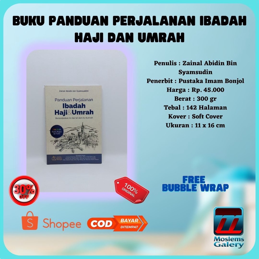 Jual Buku Panduan Perjalanan Ibadah Haji Dan Umrah | Shopee Indonesia