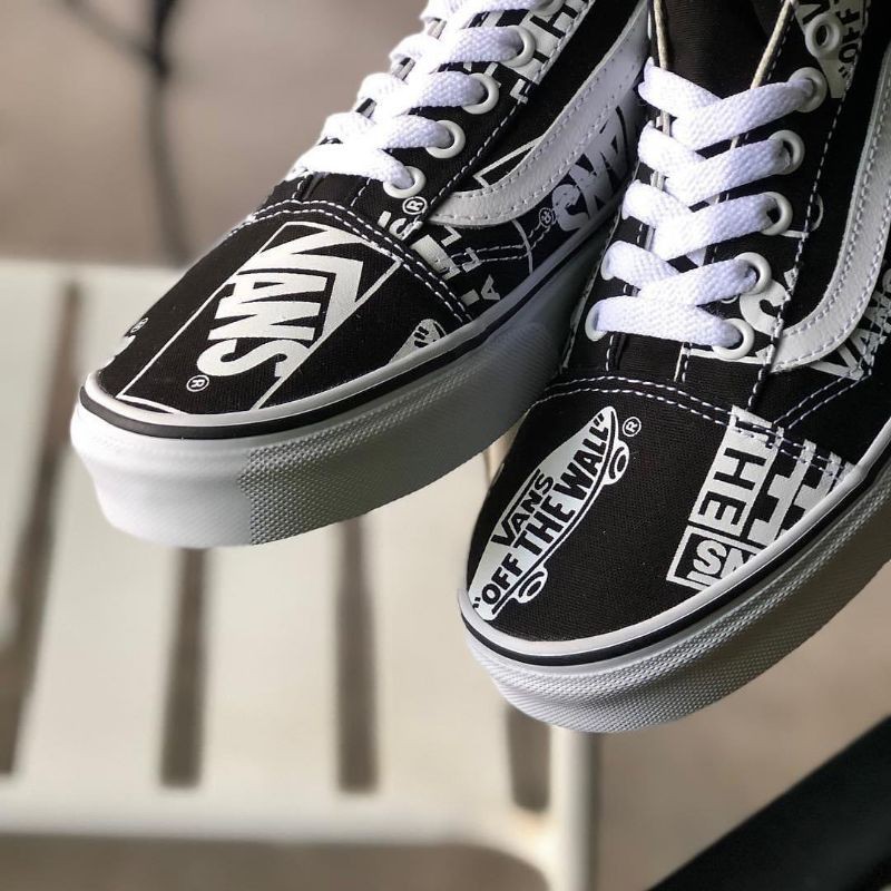 Old skool vans logo mix deals