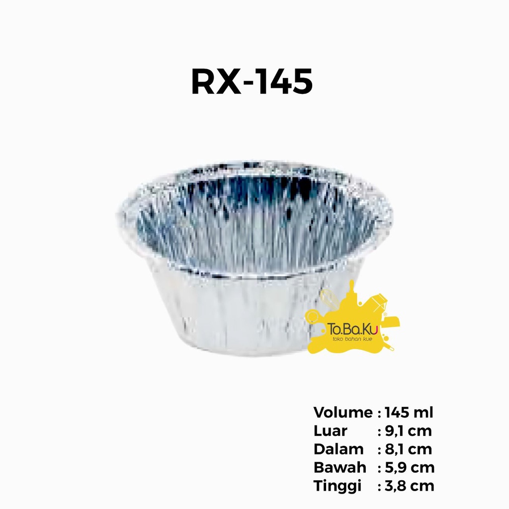 Jual Kotak-Ku BF Alu Tray RX 145 (Pack isi 10 pcs) | Shopee Indonesia