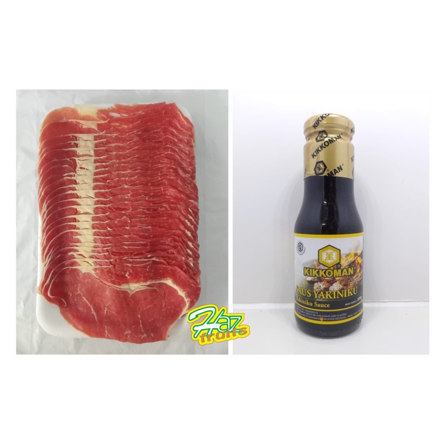 Jual Aus Rib Eye Slice Kikkoman Yakiniku Gr Shopee Indonesia