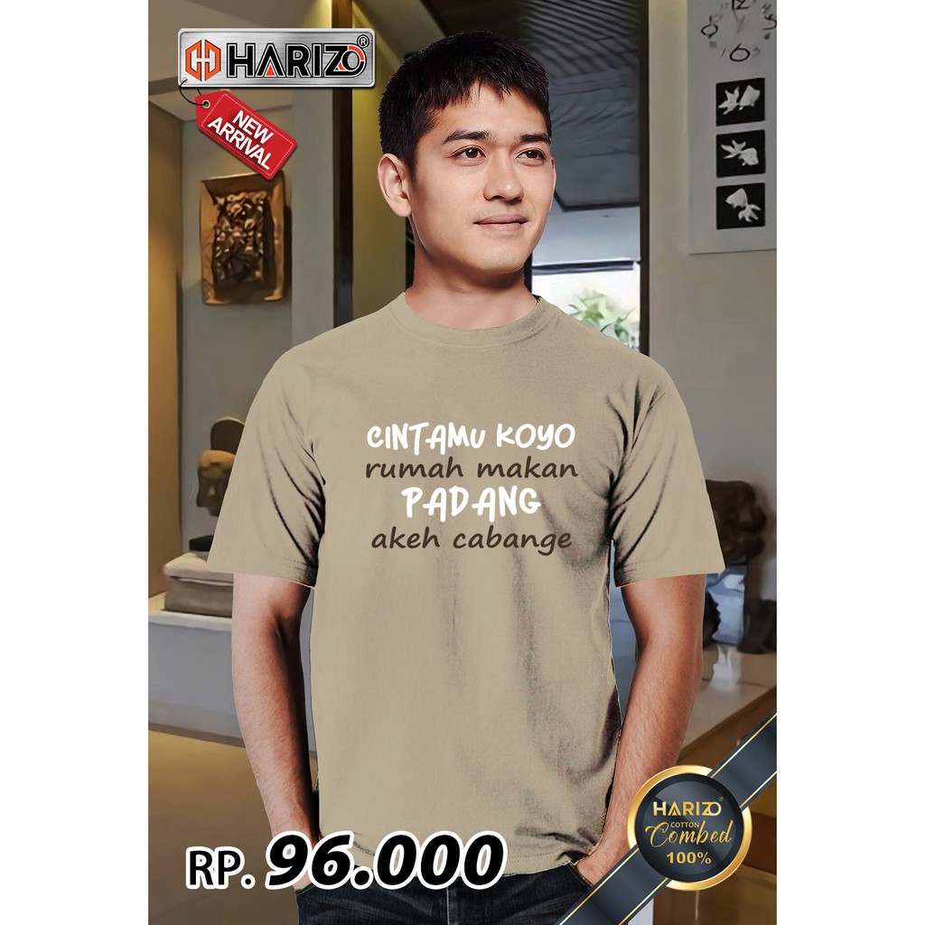 Jual Kaos Kata Lucu Jawa Cotton Combed 30s Anti Bakteri Cintamu Shopee Indonesia 5500