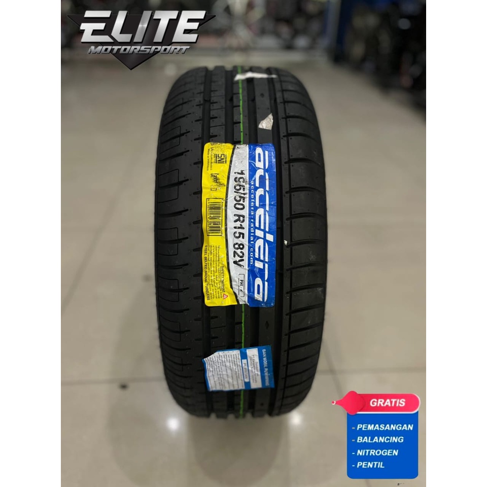 Jual Ban Mobil Tubles Ring 15 Merk Accelera Ukuran 195 50 R15 Ban ...