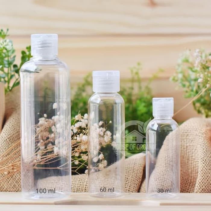 Jual Botol Fliptop 60 ml putih/ Botol plastik PET 60 ml | Shopee Indonesia