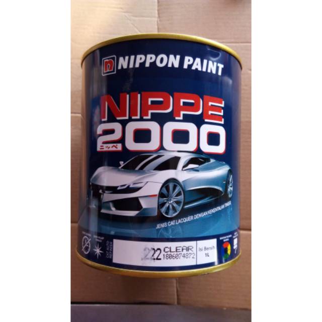 Jual Cat Duco Nippe 2000 Clear Gloss 222 1 Liter | Shopee Indonesia