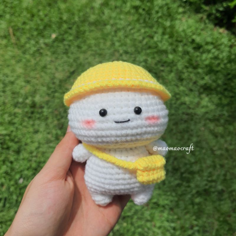 Jual (Pre-Order) Boneka rajut Amigurumi Pentol Quby Crochet Lucu ...