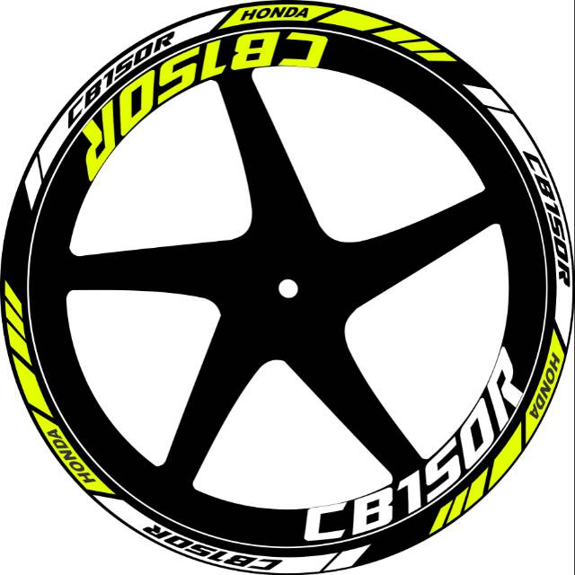 Jual Decal sticker rims velg honda cb150r | Shopee Indonesia