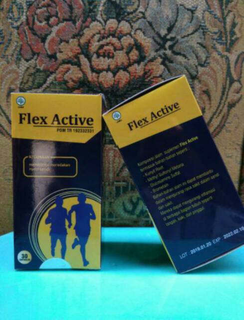 Jual Flex Active Obat Sendi Tulang Otot kaku Herbal Original | Shopee ...