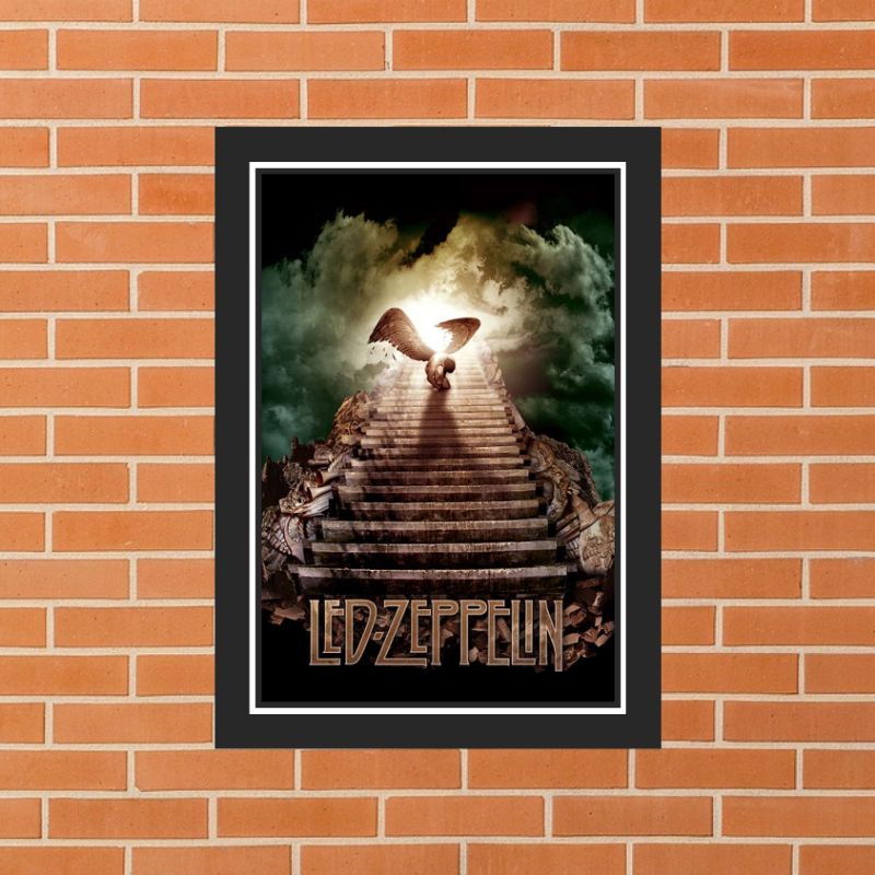 Jual Hiasan Dinding Frame / Bingkai Poster LED ZEPPELIN A4 P57 | Shopee ...