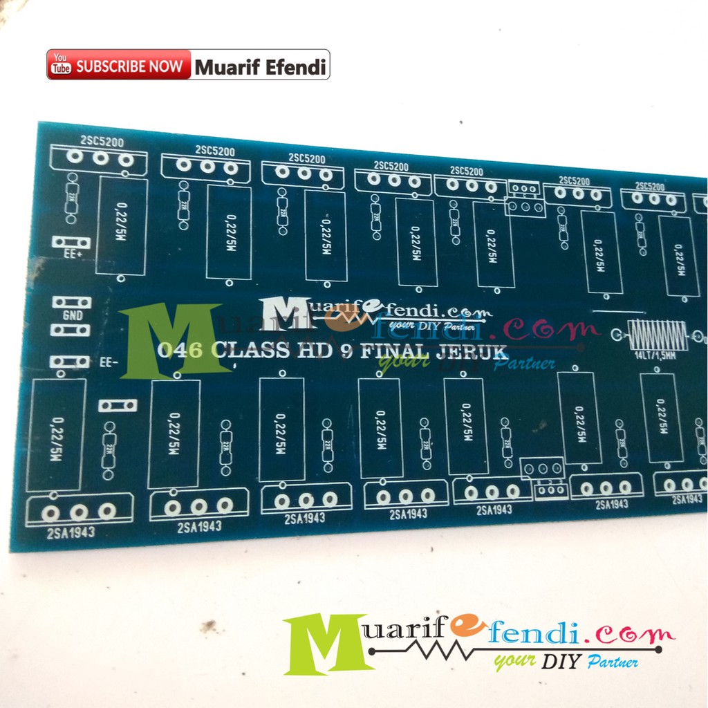 Jual PCB STEPPER CLASS HD BIPOLAR PLUS 9 FINAL 4 STEPPER TRANSISTOR 046 ...
